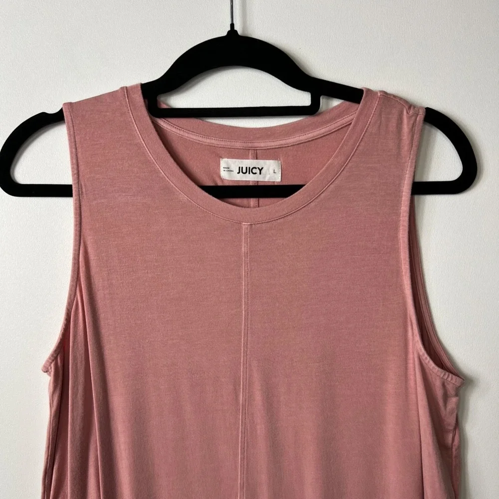 Juicy pink tank top women's size large‎ - Picture 3 of 8